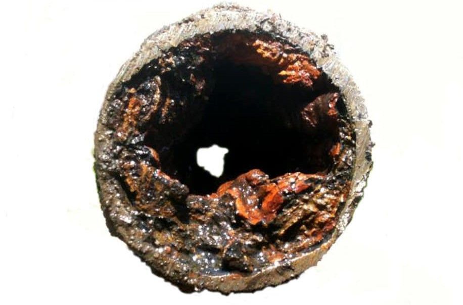 Sludge build-up